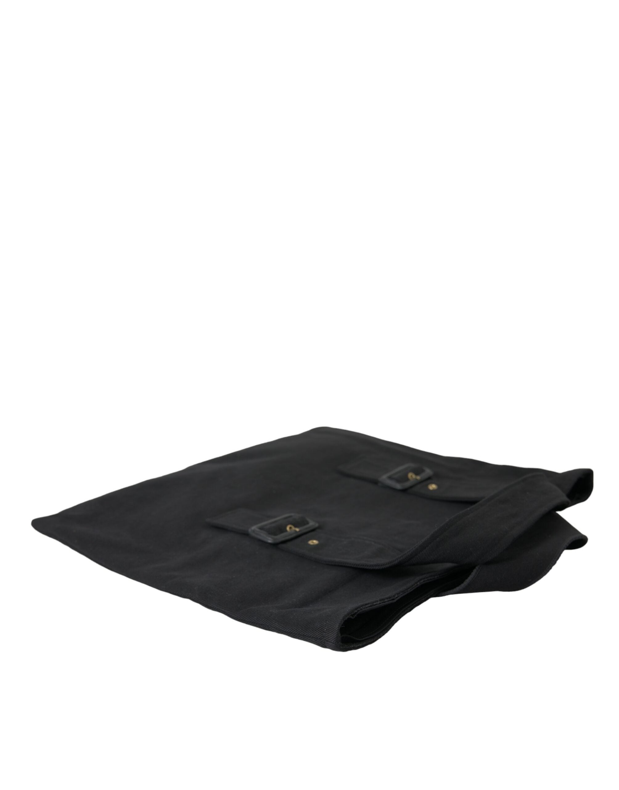 Miu Miu Black Canvas Denim Logo Shoulder Tote Shopping Bag -  Luxury Shopper Bag for Women -  Miu Miu.