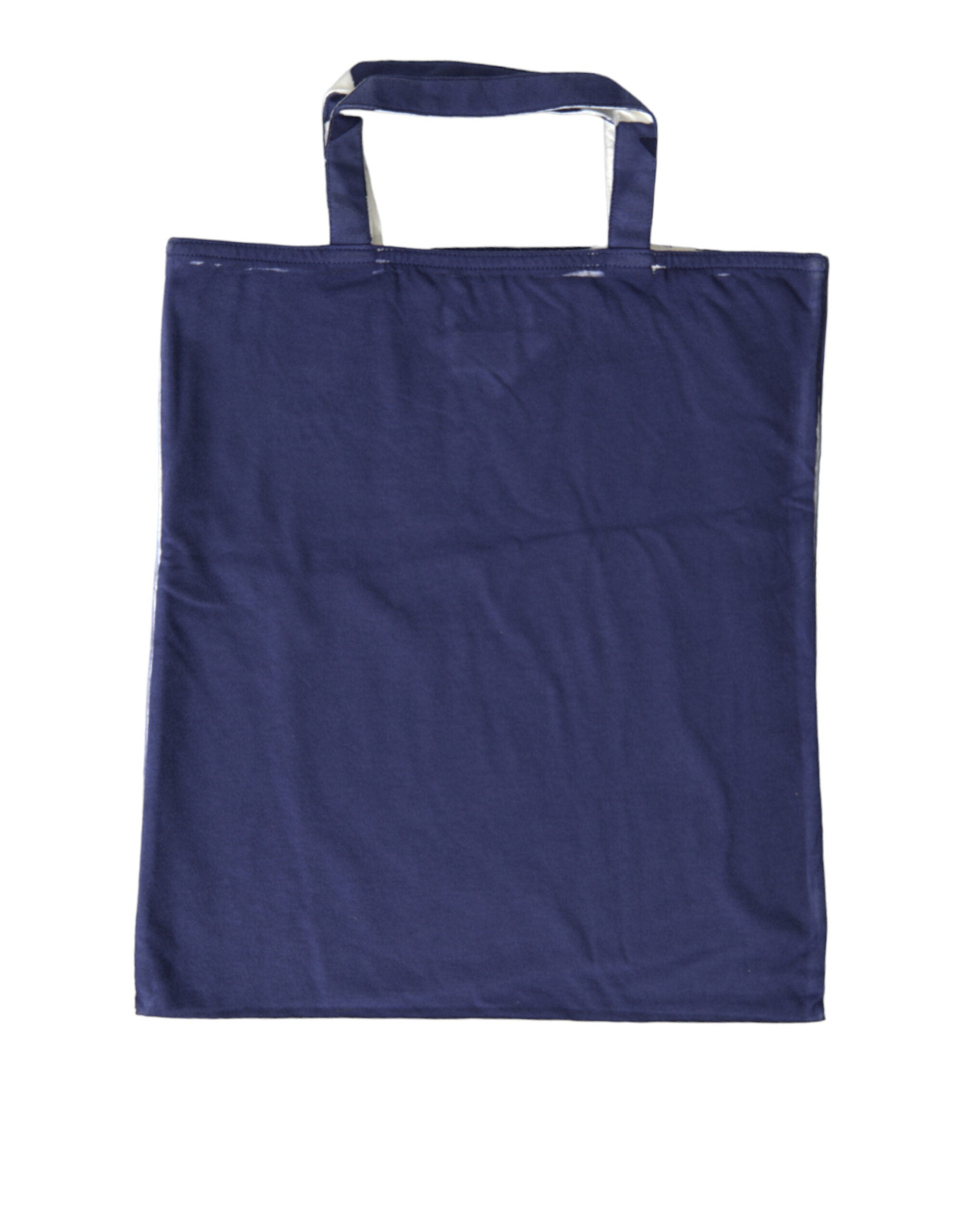 Prada Blue Jersey Fabric Logo Shoulder Shopping Tote Shopping Bag -  Luxury Shopper Bag for Women -  Prada.