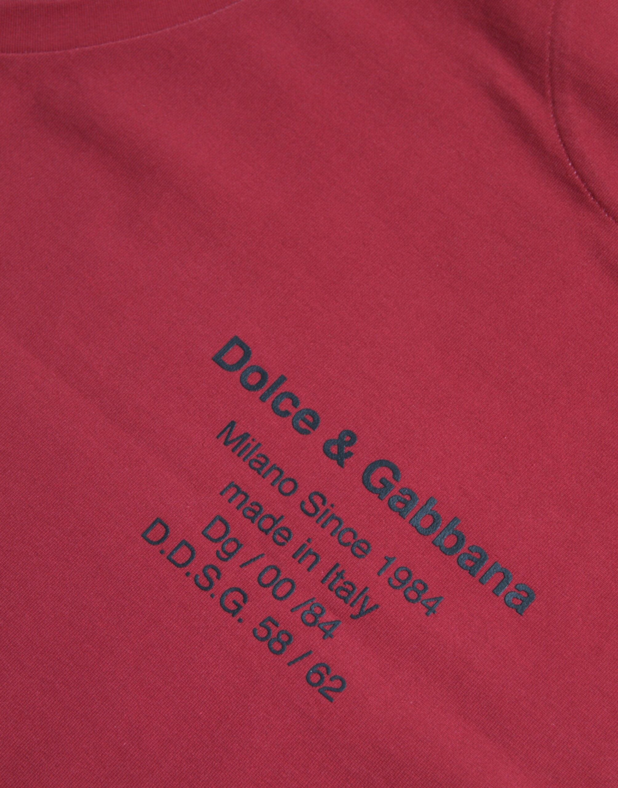 Dolce & Gabbana Red Leopard Print Sleeveless Tank T-shirt -   -  Dolce & Gabbana.