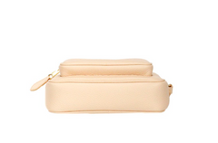 Burberry Small Branded Peach Pink Grainy Leather Camera Crossbody Bag -  Luxury Cross Body Bag for Women -  Burberry.