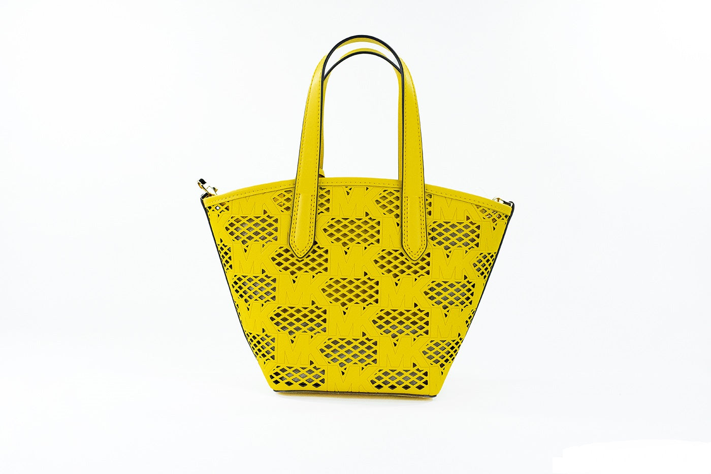 Michael Kors Kimber Small Daffodil Leather 2-in-1 Zip Tote Messenger Bag Purse -  Luxury Shopper Bag for Women -  Michael Kors.