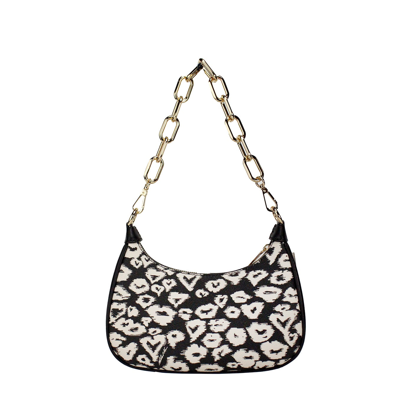 Michael Kors Cora Medium Heart Print PVC Zip Pouchette Crossbody Bag -  Luxury Cross Body Bag for Women -  Michael Kors.