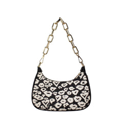 Michael Kors Cora Medium Heart Print PVC Zip Pouchette Crossbody Bag -  Luxury Cross Body Bag for Women -  Michael Kors.
