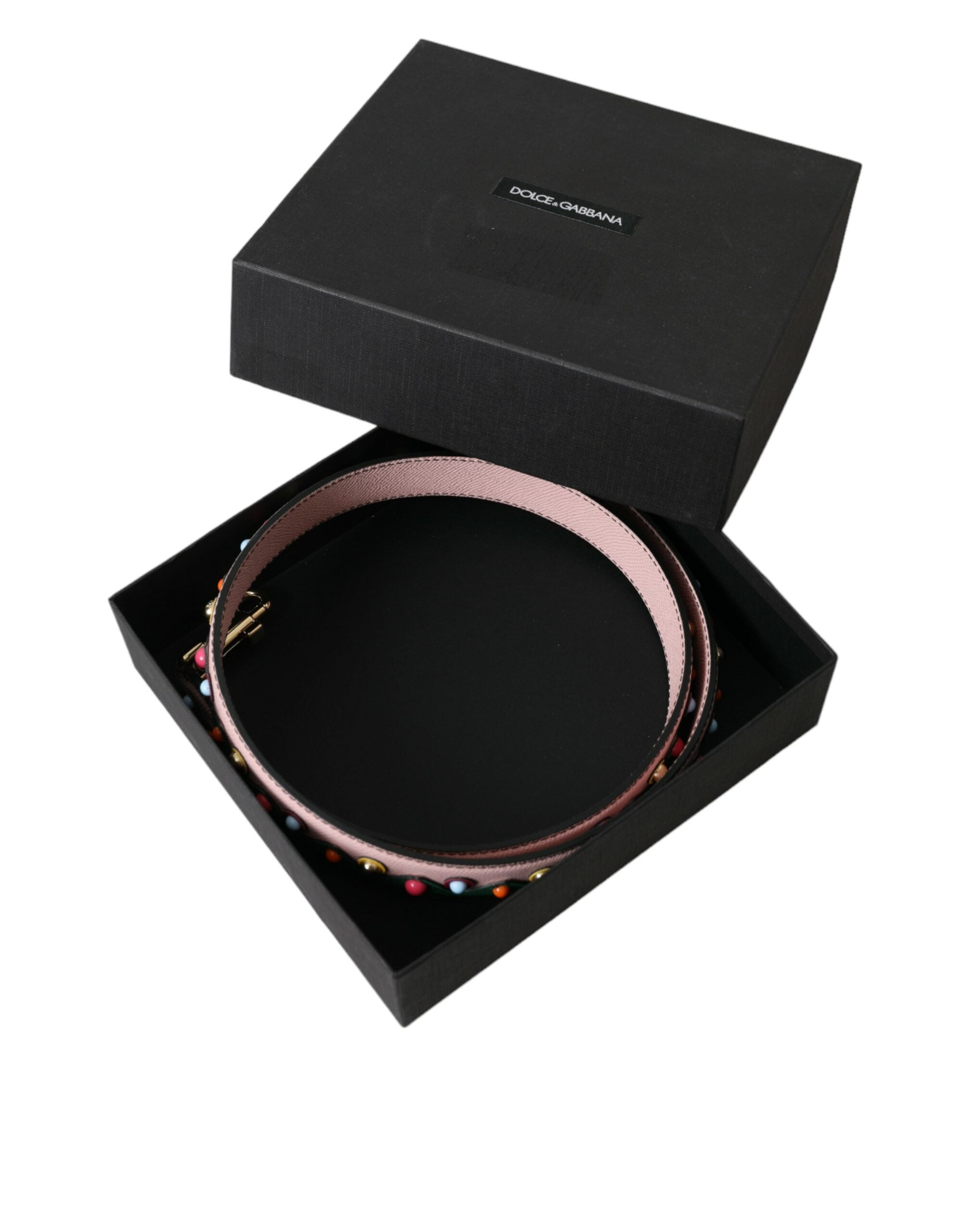 Dolce & Gabbana Pink Leather Handbag Accessory Shoulder Strap -   -  Dolce & Gabbana.