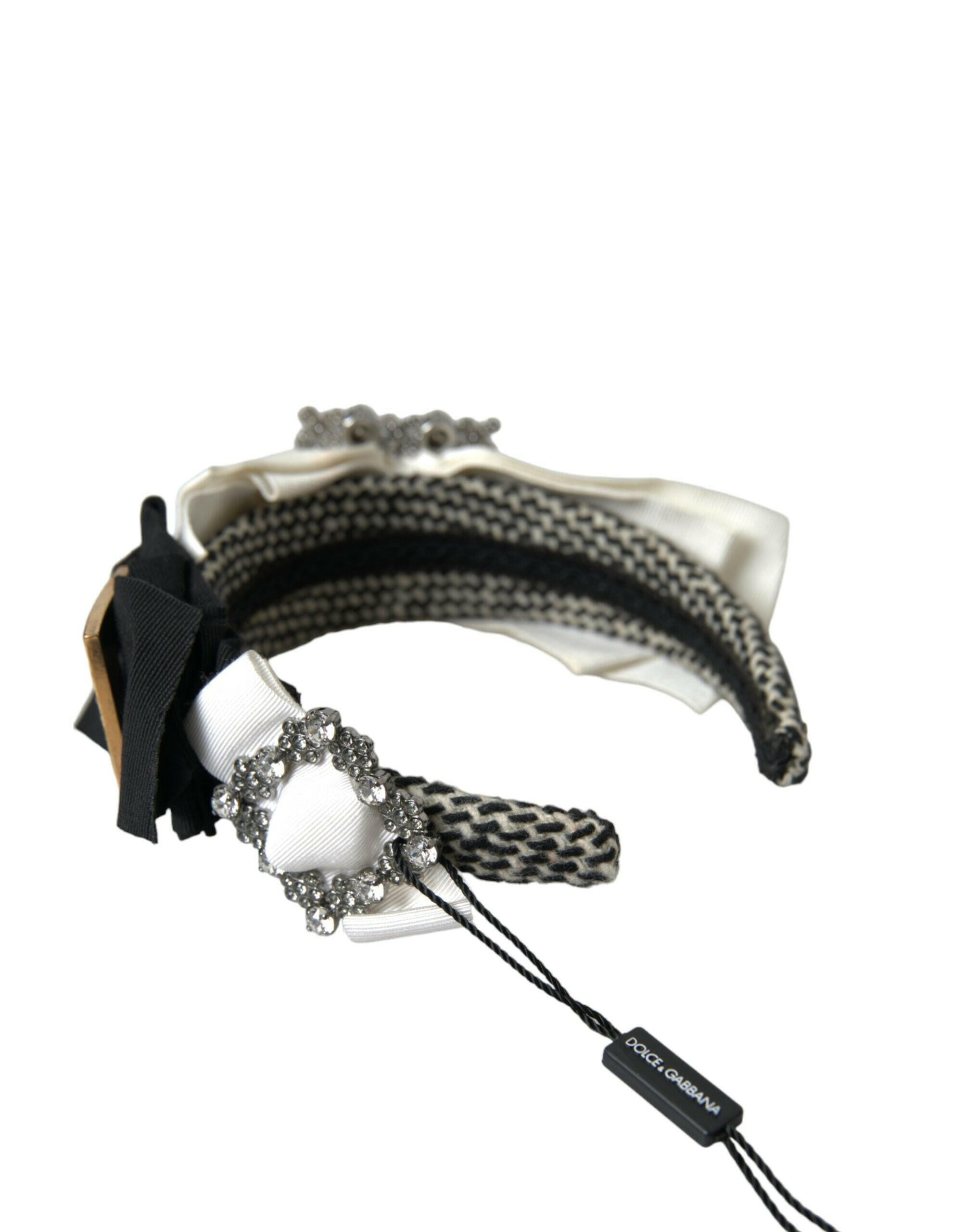 Dolce & Gabbana Multicolor Crystal Embellished Women Headband Diadem -   -  Dolce & Gabbana.