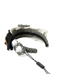 Dolce & Gabbana Multicolor Crystal Embellished Women Headband Diadem -   -  Dolce & Gabbana.