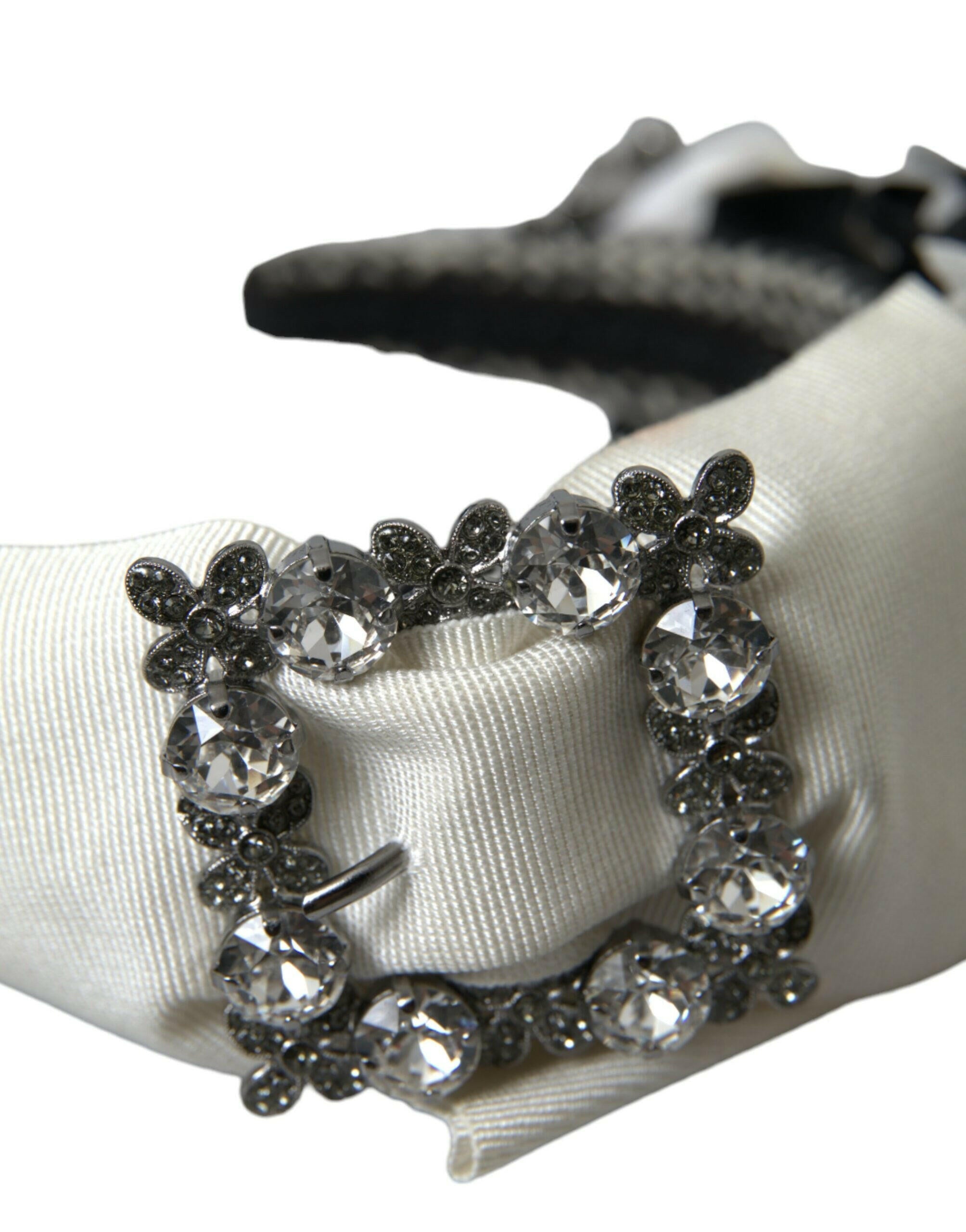 Dolce & Gabbana Multicolor Crystal Embellished Women Headband Diadem -   -  Dolce & Gabbana.