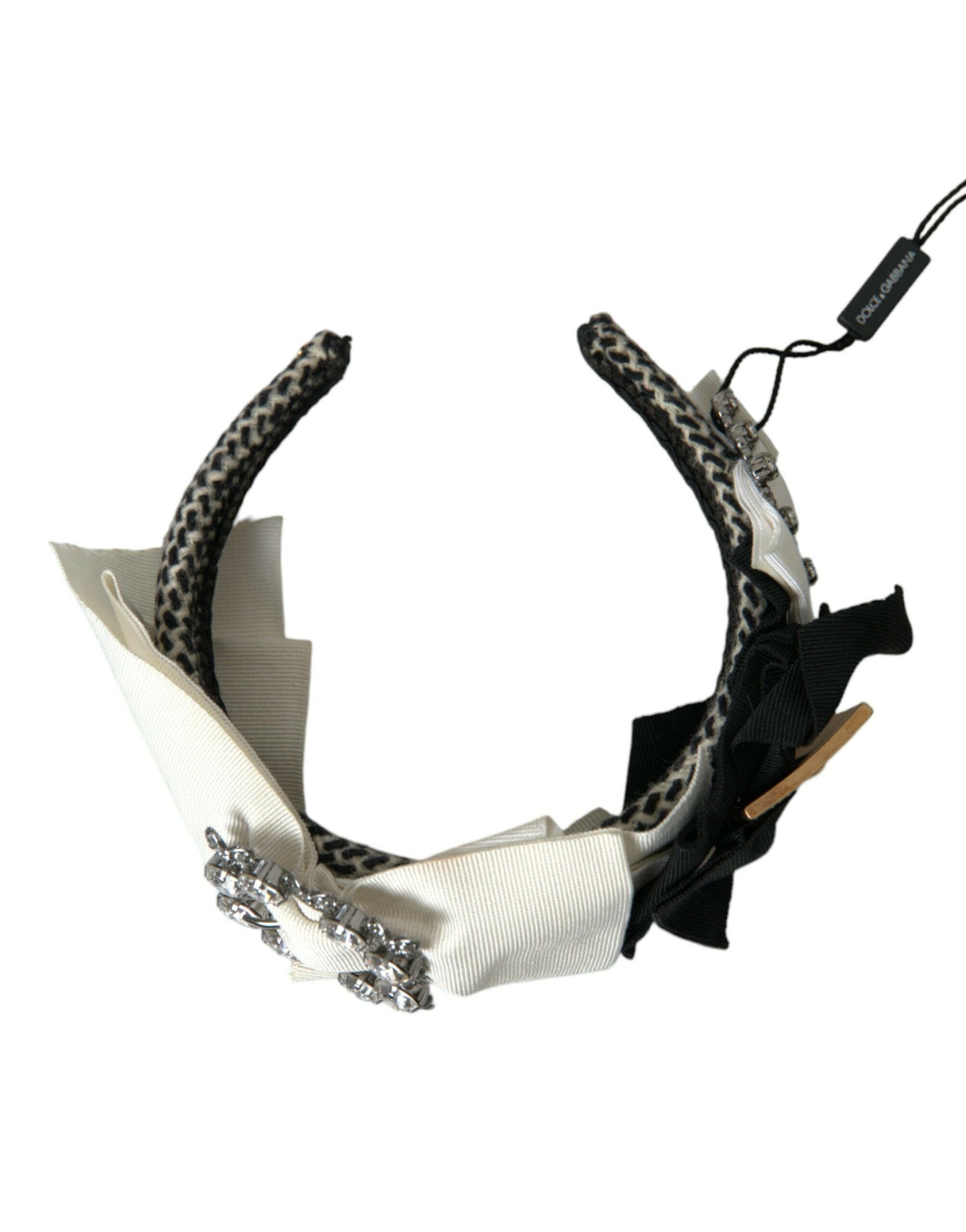 Dolce & Gabbana Multicolor Crystal Embellished Women Headband Diadem -   -  Dolce & Gabbana.