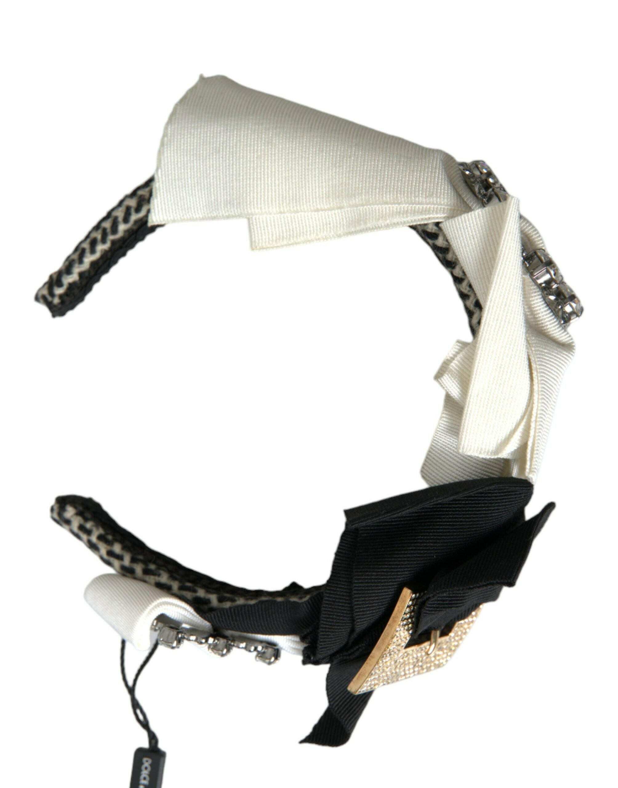 Dolce & Gabbana Multicolor Crystal Embellished Women Headband Diadem -   -  Dolce & Gabbana.