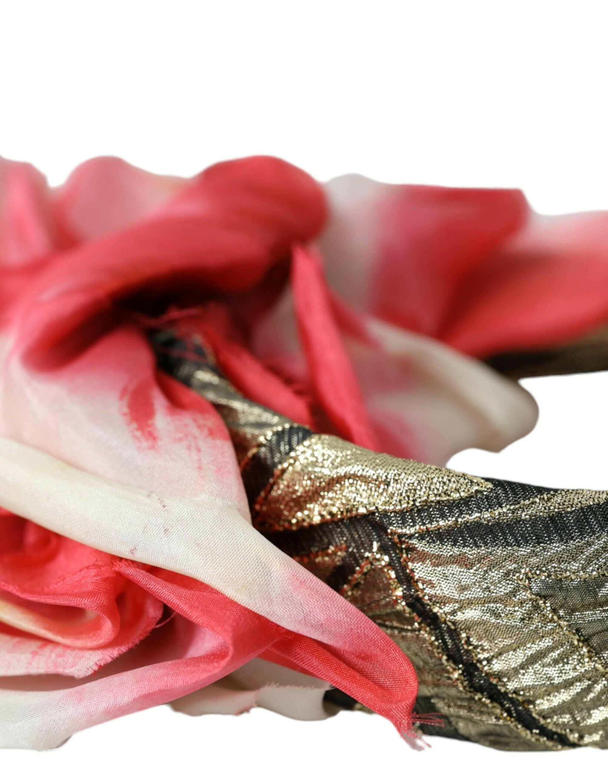 Dolce & Gabbana Multicolor Floral Applique Silk Women Headband Diadem -   -  Dolce & Gabbana.