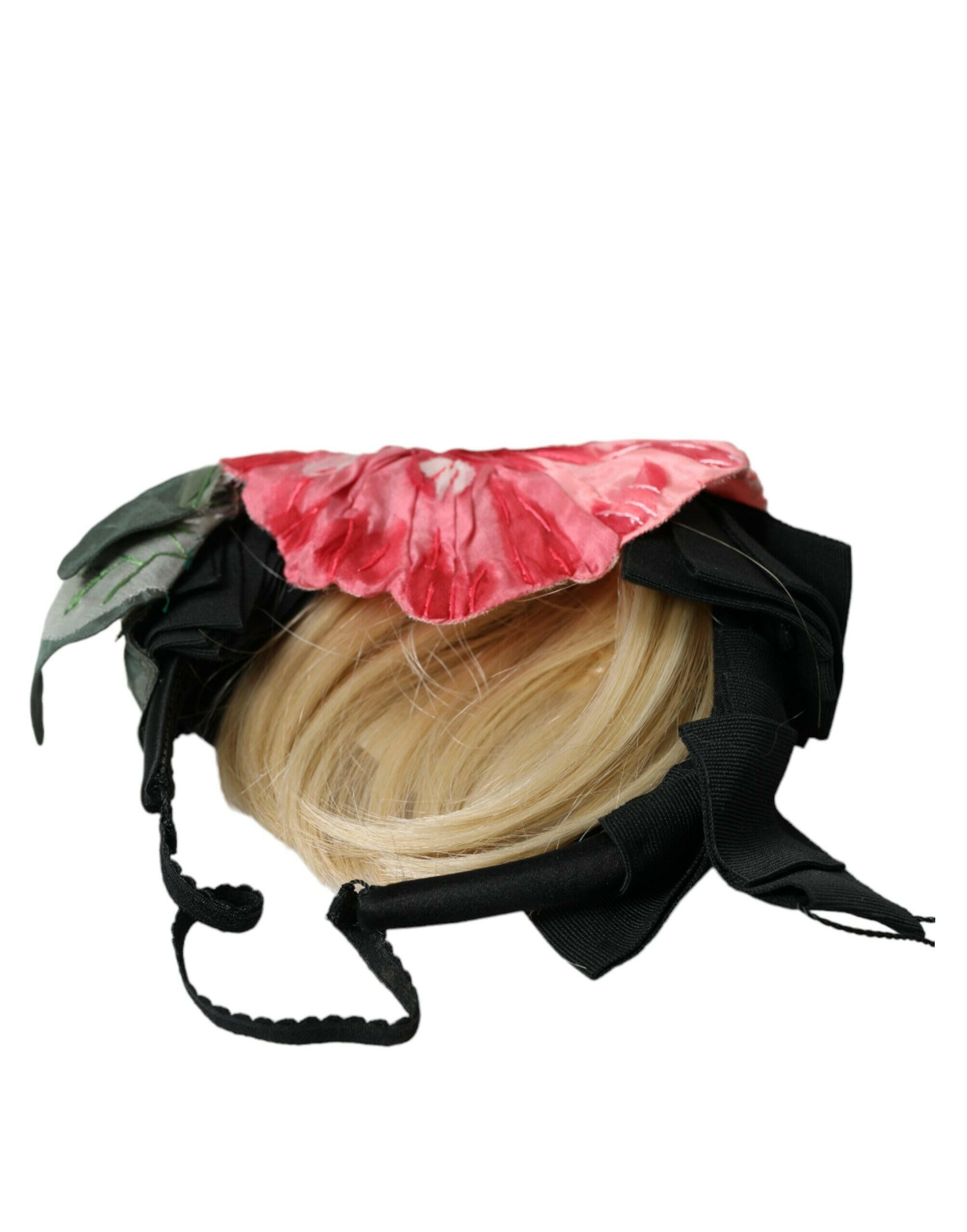Dolce & Gabbana Black Viscose White Hair Parrucchiera Headband Diadem -   -  Dolce & Gabbana.