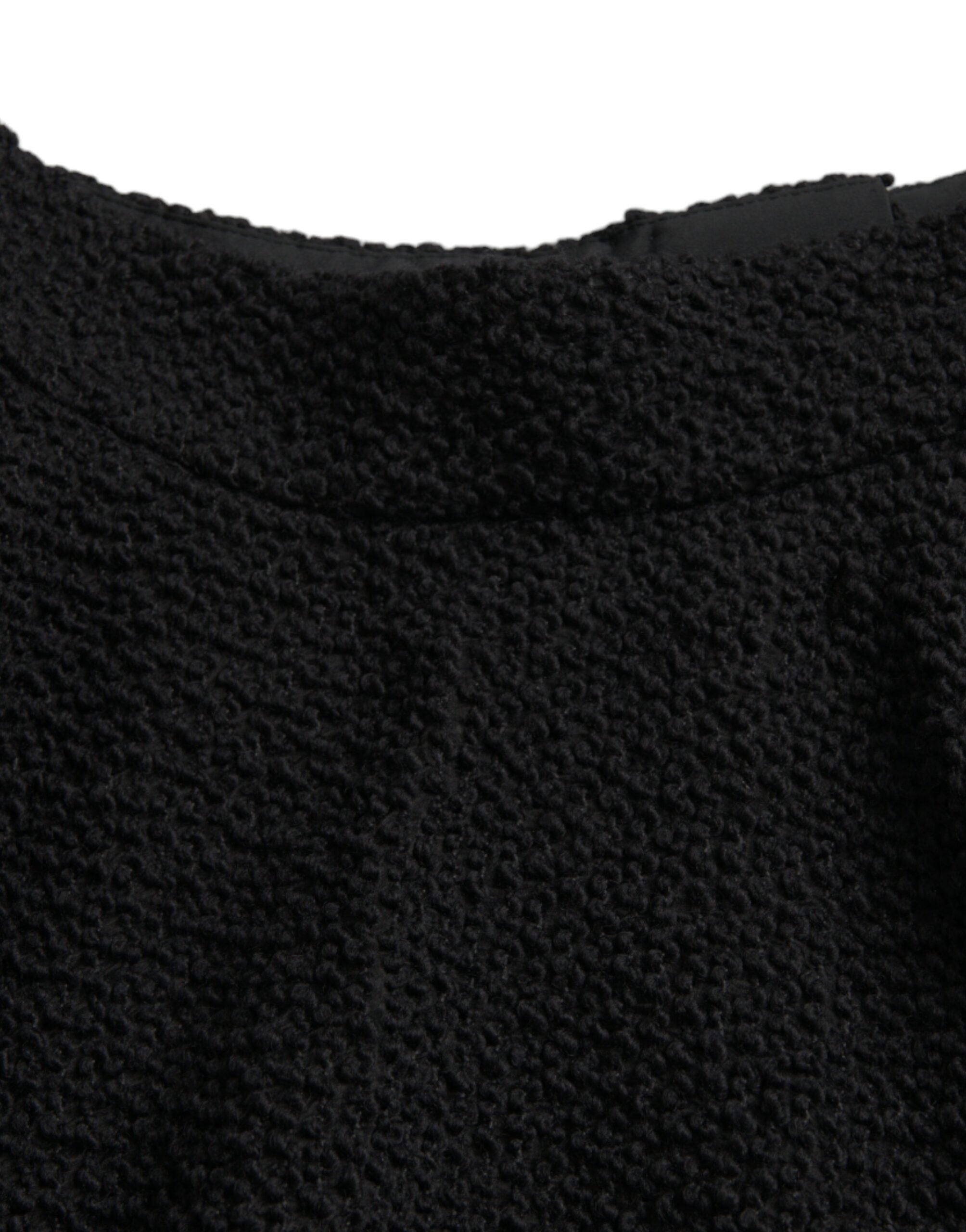 Dolce & Gabbana Black High Waist A-line Knee Length Skirt -   -  Dolce & Gabbana.