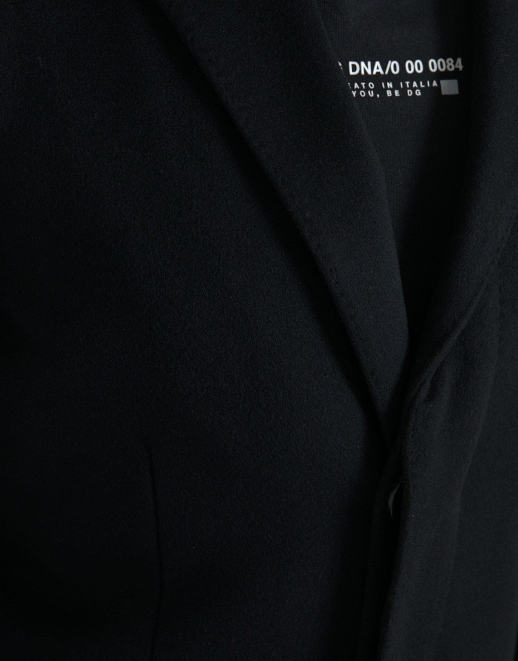 Dolce & Gabbana Black Single Breasted Trench Coat Jacket -   -  Dolce & Gabbana.