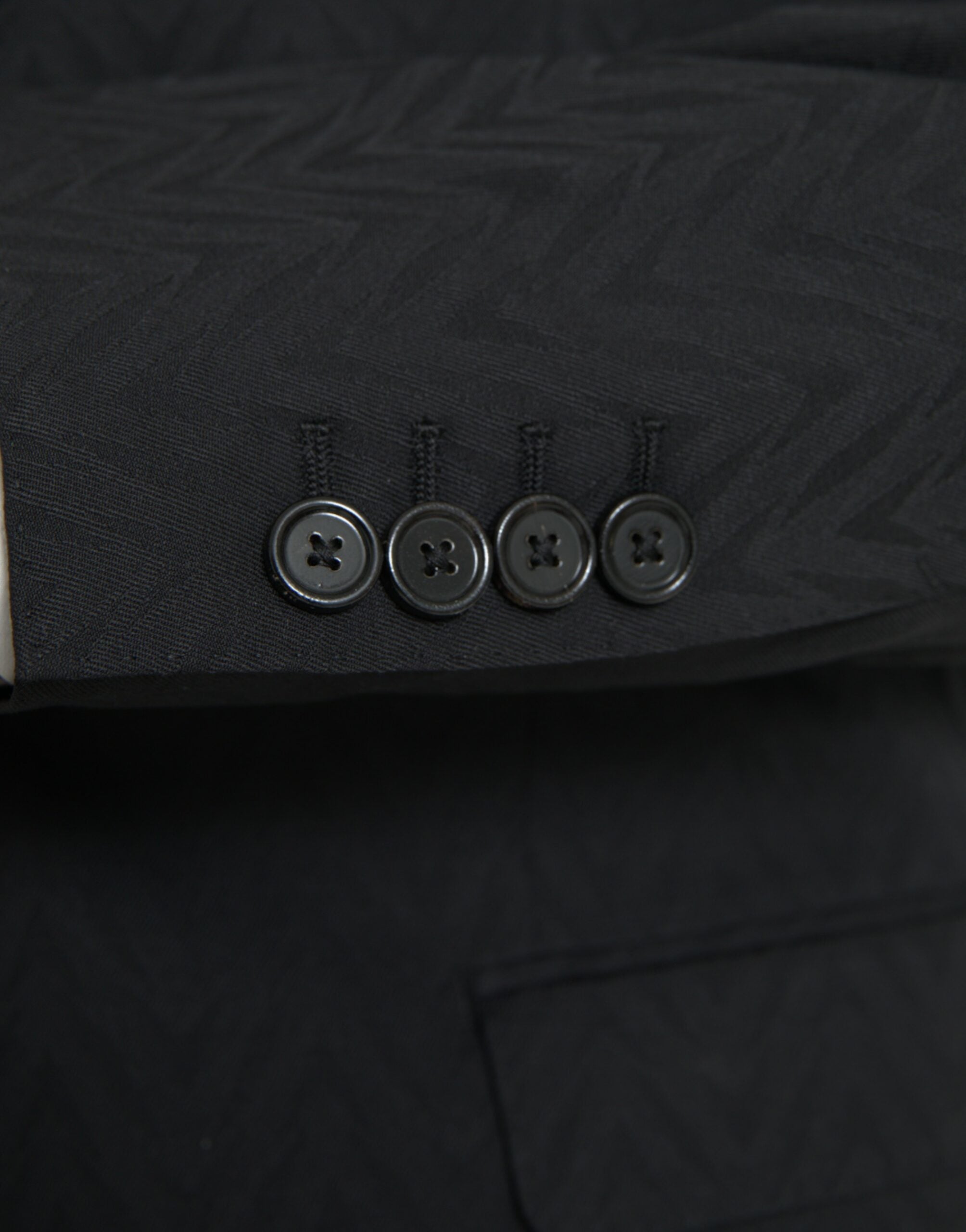 Dolce & Gabbana Black MARTINI Slim Fit Jacket Coat Blazer -   -  Dolce & Gabbana.