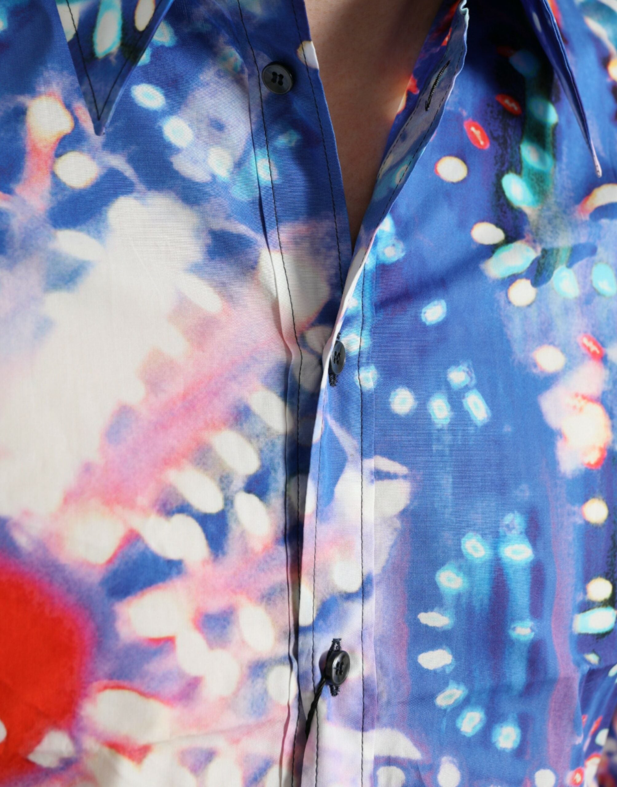 Dolce & Gabbana Multicolor Luminarie Slim MARTINI Shirt -   -  Dolce & Gabbana.