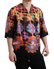 Dolce & Gabbana Multicolor Luminarie Print Cotton T-shirt -   -  Dolce & Gabbana.