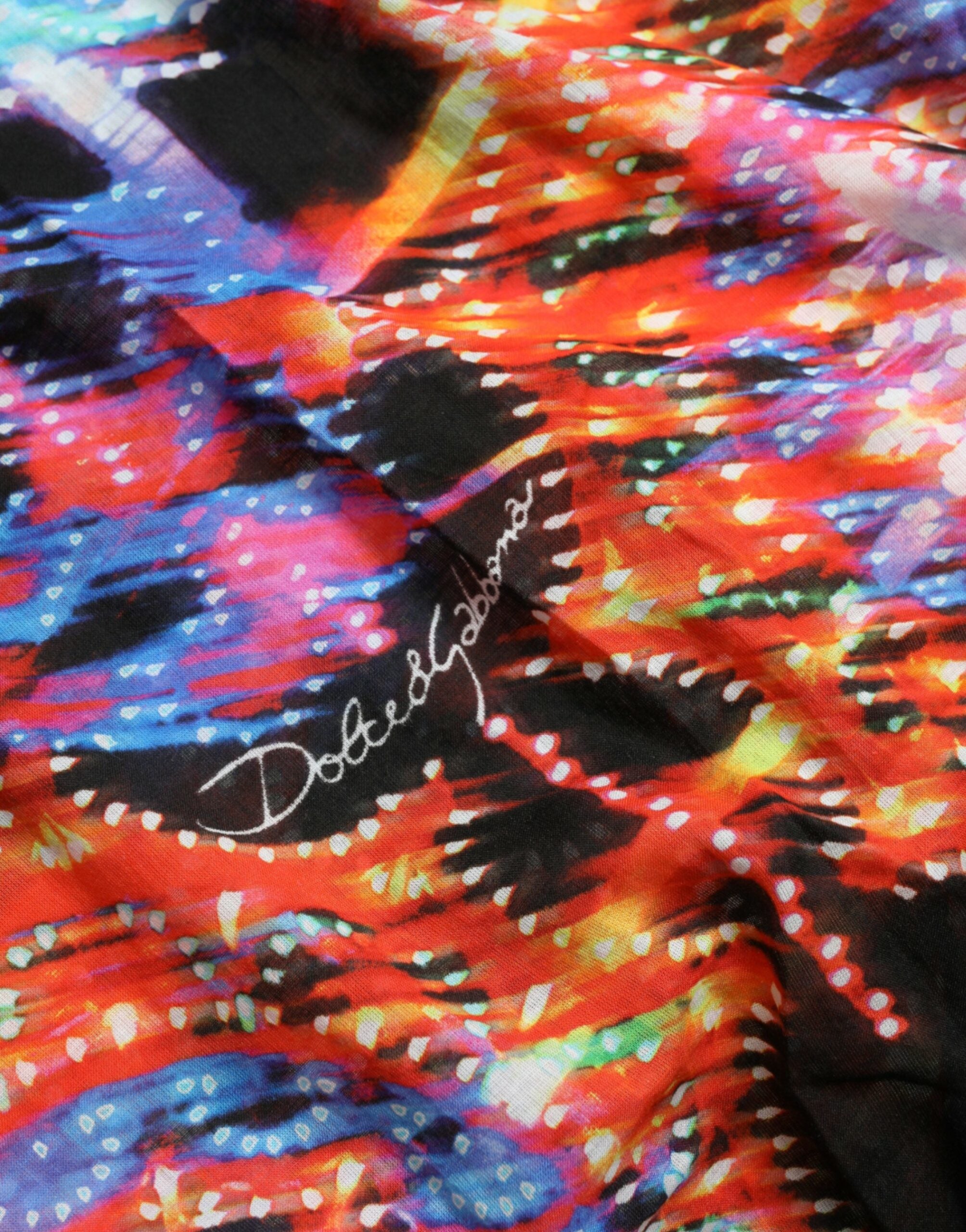 Dolce & Gabbana Multicolor Luminarie Print Cotton T-shirt -   -  Dolce & Gabbana.