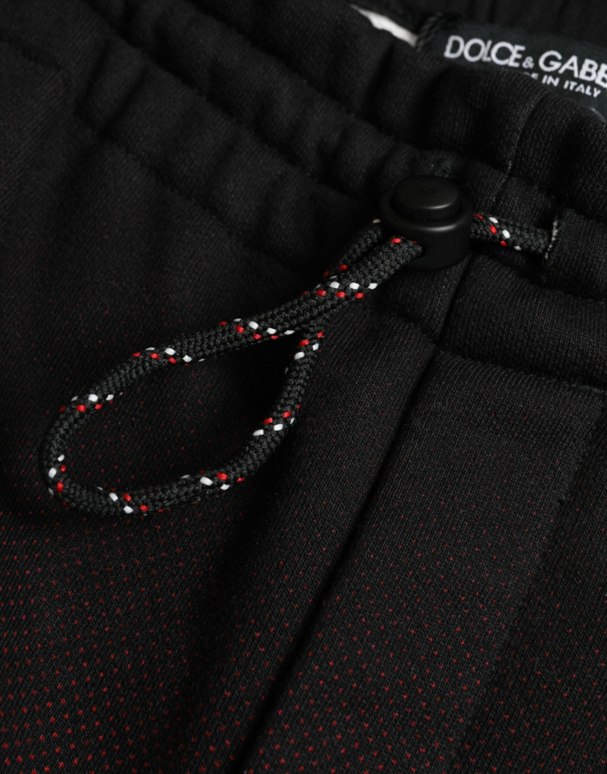 Dolce & Gabbana Red Leopard Print Cotton Bermuda Shorts -   -  Dolce & Gabbana.