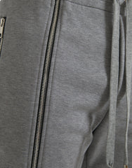 Dolce & Gabbana Gray Cotton Jogger Skinny Sweatpants Pants -   -  Dolce & Gabbana.