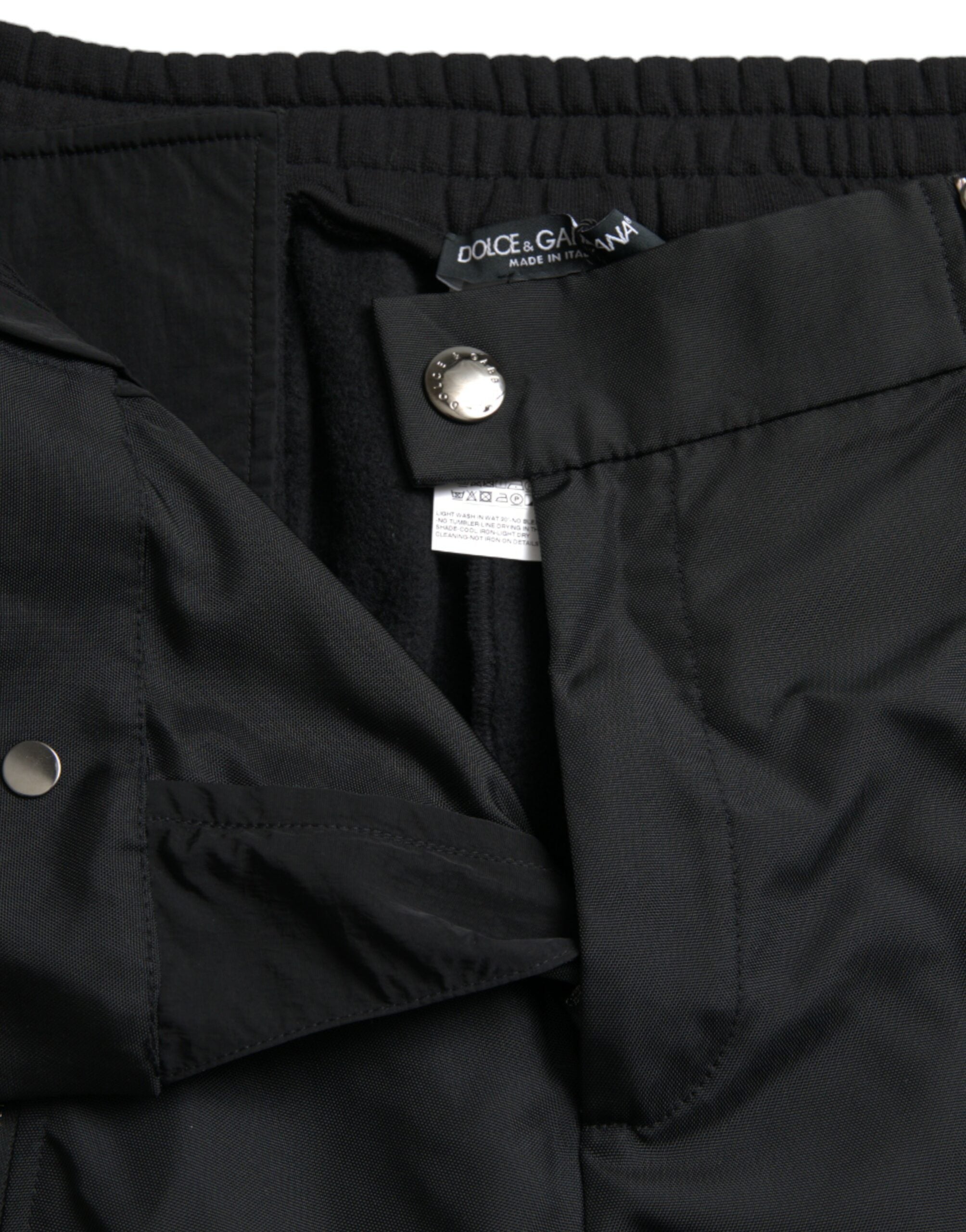 Dolce & Gabbana Black Cotton Blend Skinny Pants -   -  Dolce & Gabbana.