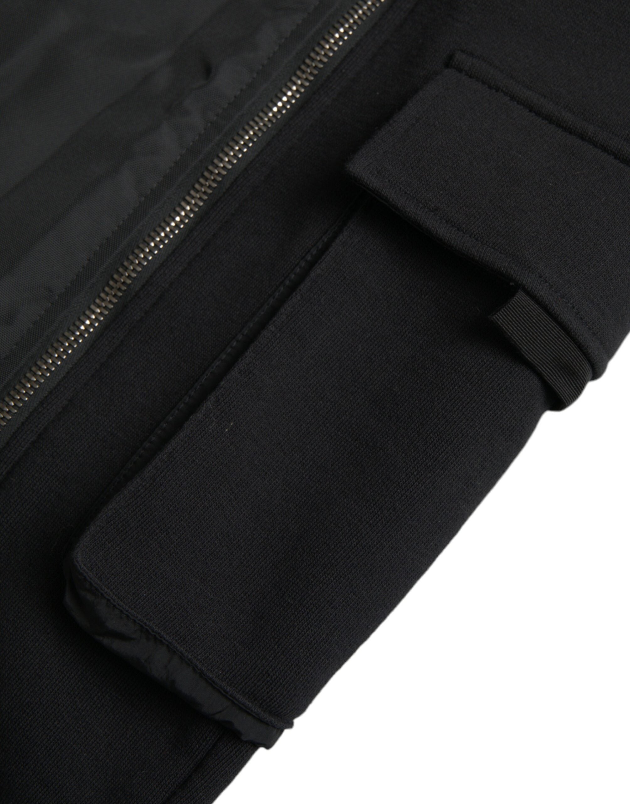 Dolce & Gabbana Black Cotton Blend Skinny Pants -   -  Dolce & Gabbana.