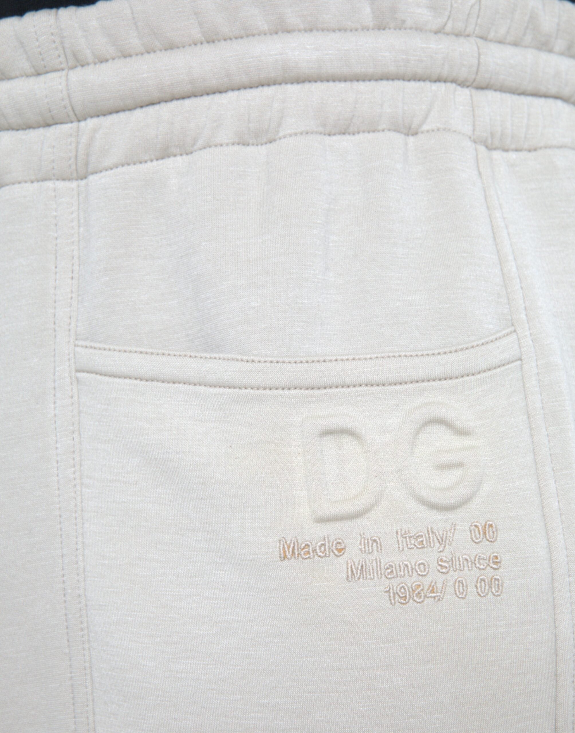 Dolce & Gabbana Off White Viscose Cargo Jogger Sweatpants Pants -   -  Dolce & Gabbana.