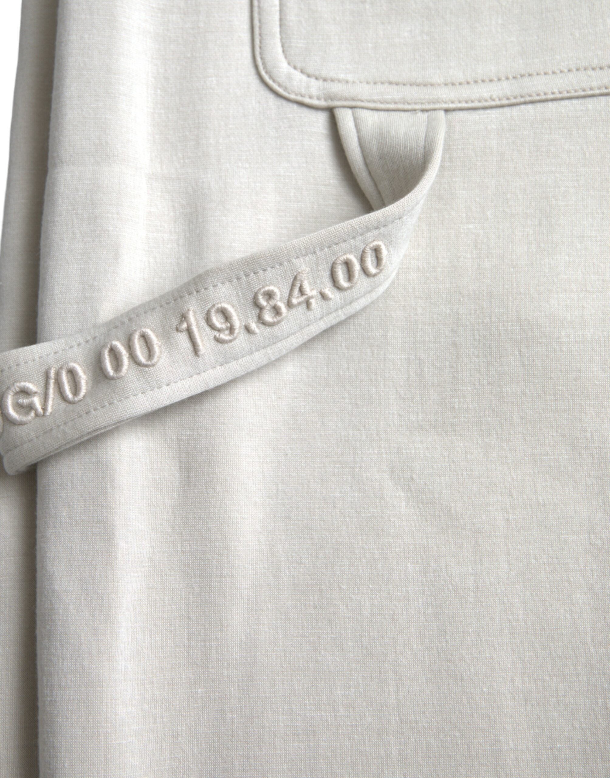 Dolce & Gabbana Off White Viscose Cargo Jogger Sweatpants Pants -   -  Dolce & Gabbana.