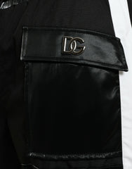 Dolce & Gabbana Black Nylon Cargo Jogger Men Sweatpants Pants -   -  Dolce & Gabbana.