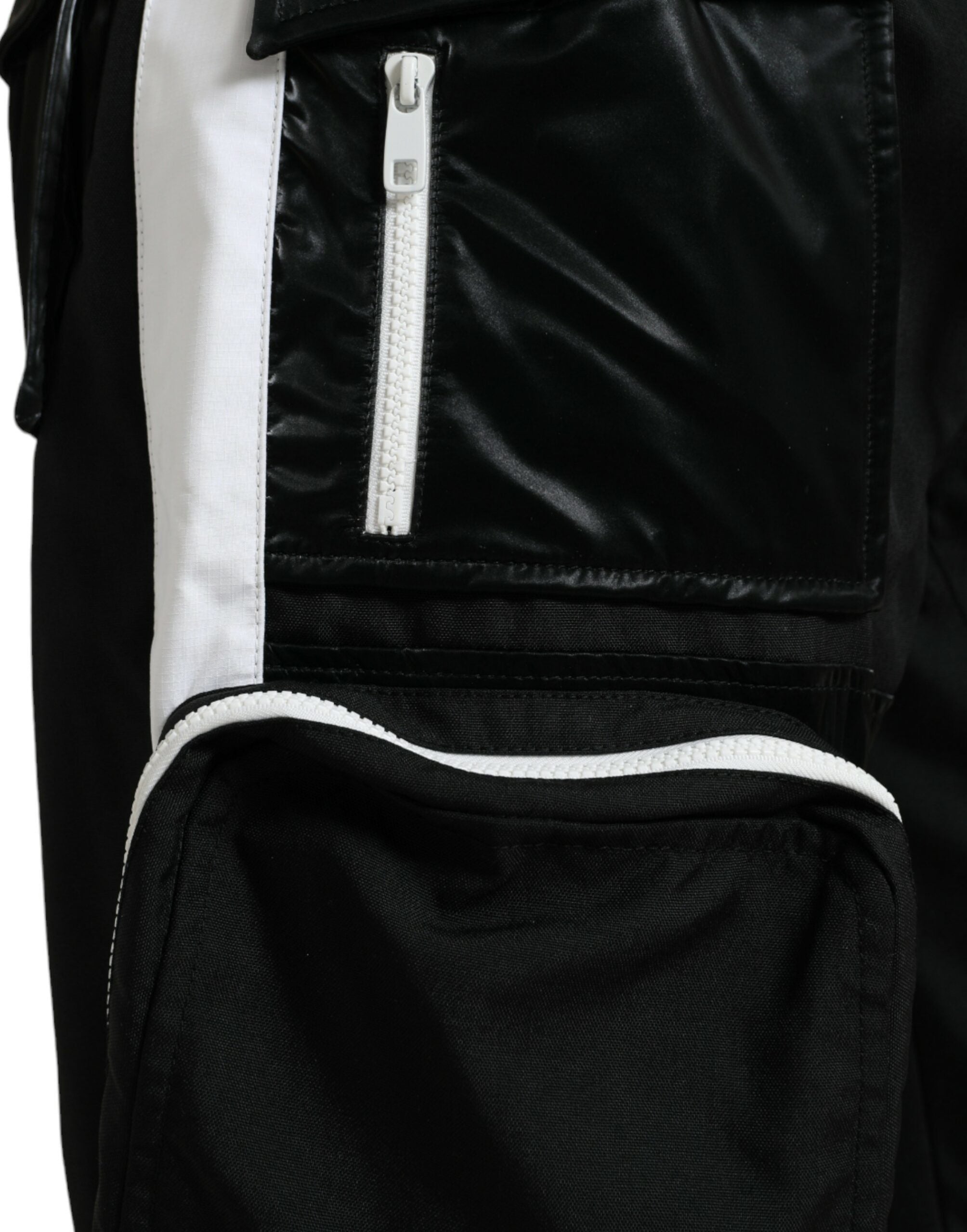 Dolce & Gabbana Black Nylon Cargo Jogger Men Sweatpants Pants -   -  Dolce & Gabbana.