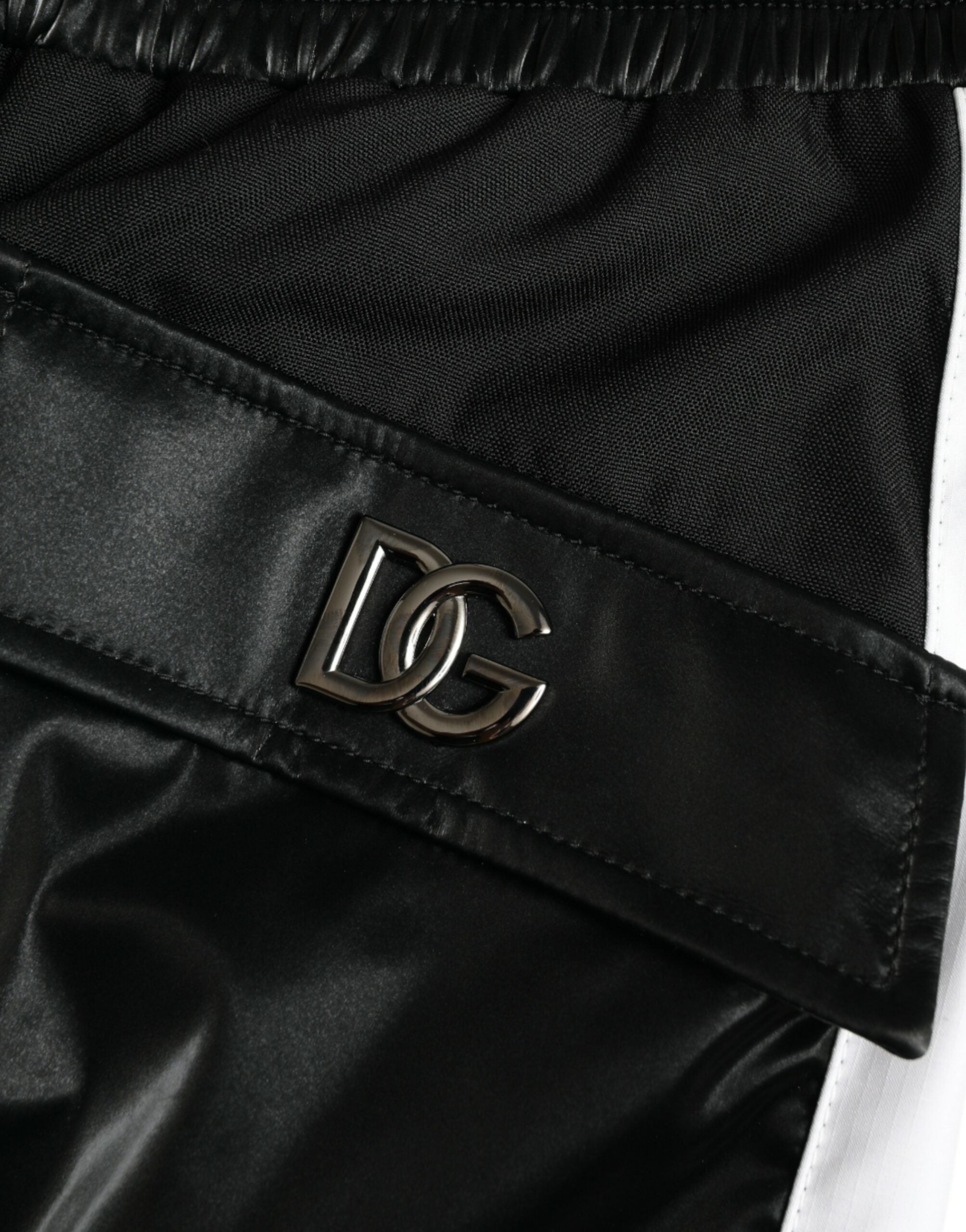Dolce & Gabbana Black Nylon Cargo Jogger Men Sweatpants Pants -   -  Dolce & Gabbana.