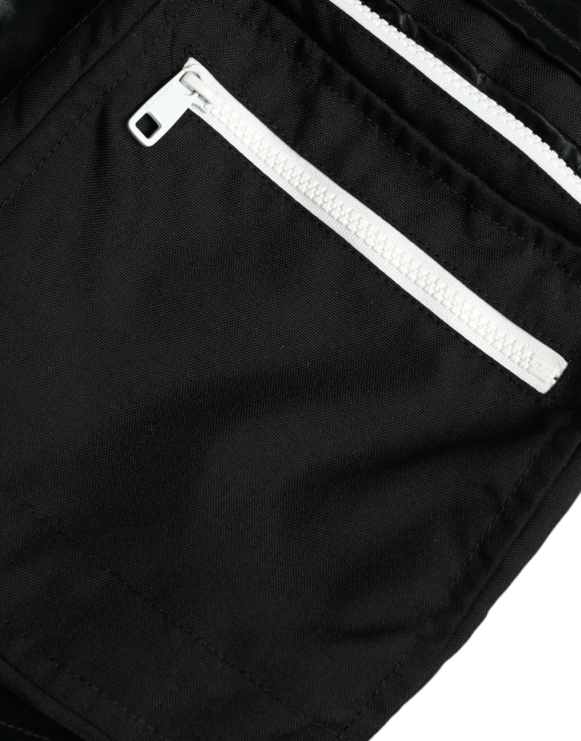 Dolce & Gabbana Black Nylon Cargo Jogger Men Sweatpants Pants -   -  Dolce & Gabbana.