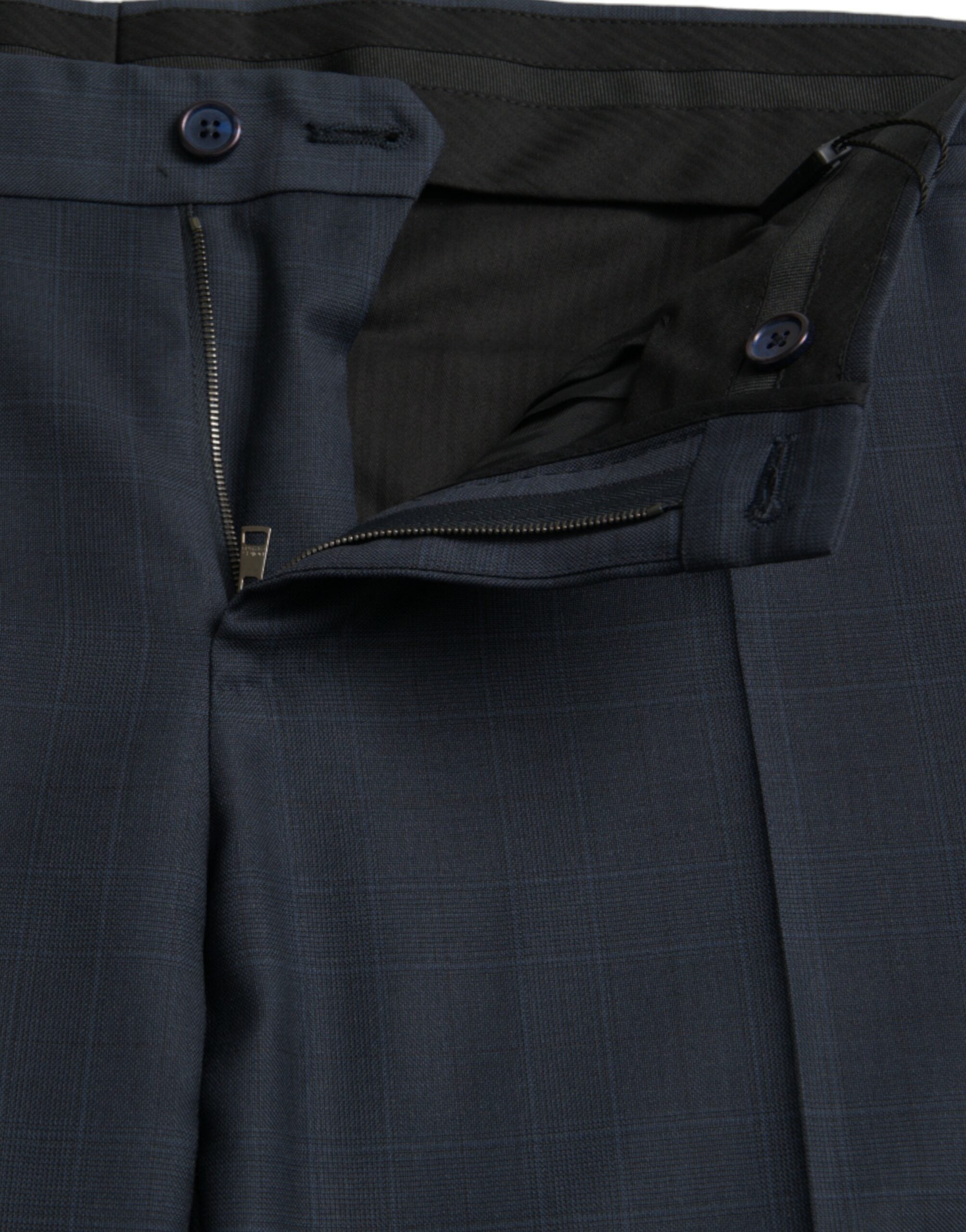 Dolce & Gabbana Blue Wool Men Skinny Dress Pants -   -  Dolce & Gabbana.