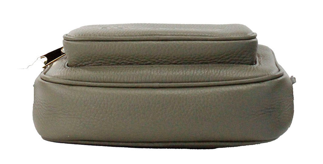 Burberry Small Branded Dark Fern Green Grainy Leather Camera Crossbody Bag -  Luxury Cross Body Bag for Women -  Burberry.