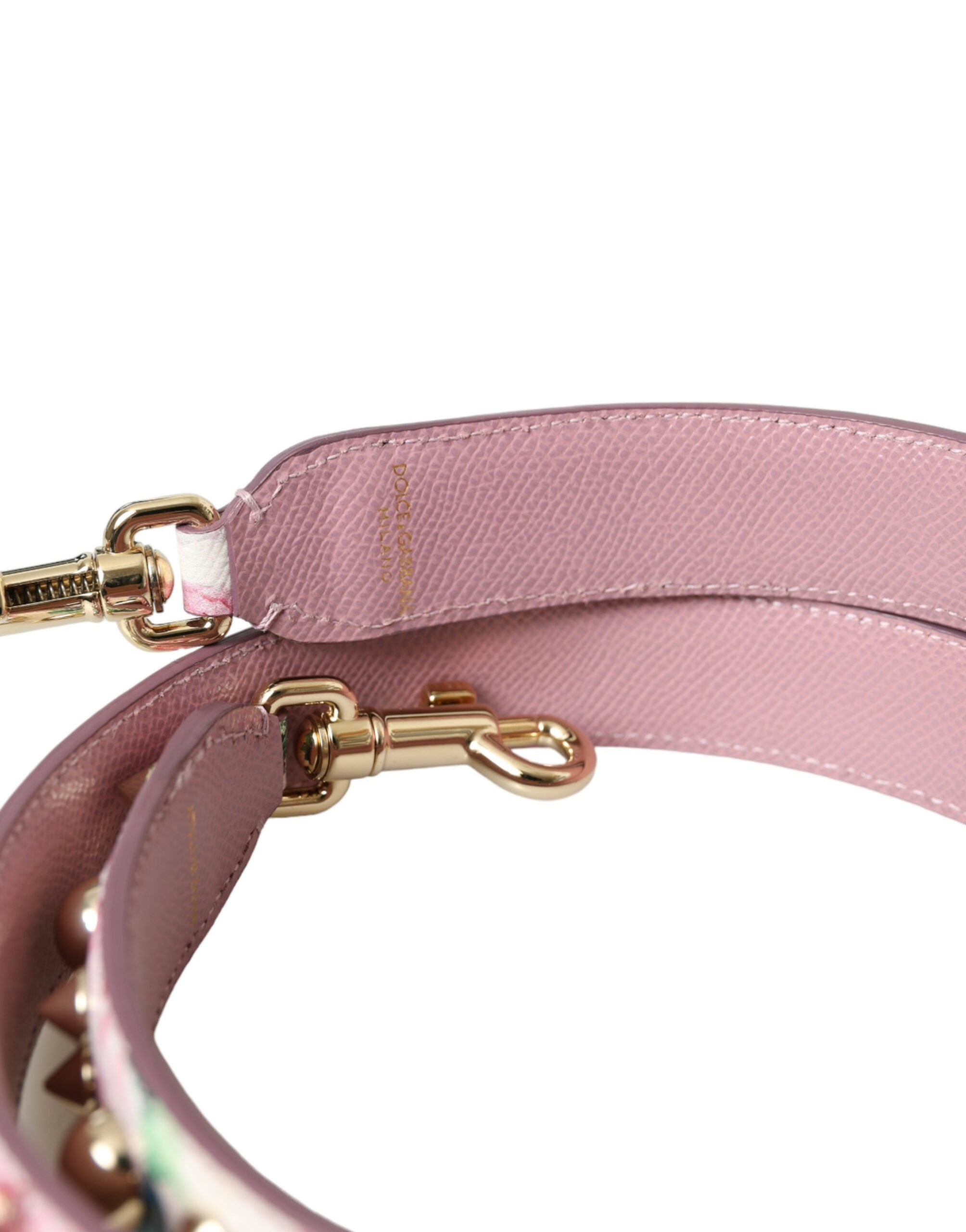 Dolce & Gabbana Pink Floral Handbag Accessory Shoulder Strap -   -  Dolce & Gabbana.