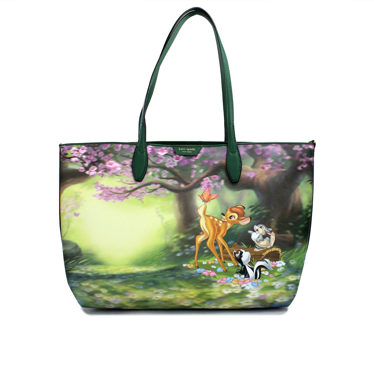 Kate Spade Disney Sutton Bambi Coated Canvas Shoulder Tote Handbag Purse -  Luxury Shopper Bag for Women -  Kate Spade.