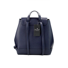 Kate Spade Madison Navy Saffiano Leather Medium Flap Shoulder Backpack Bag -  Luxury Handbags for Women -  Kate Spade.