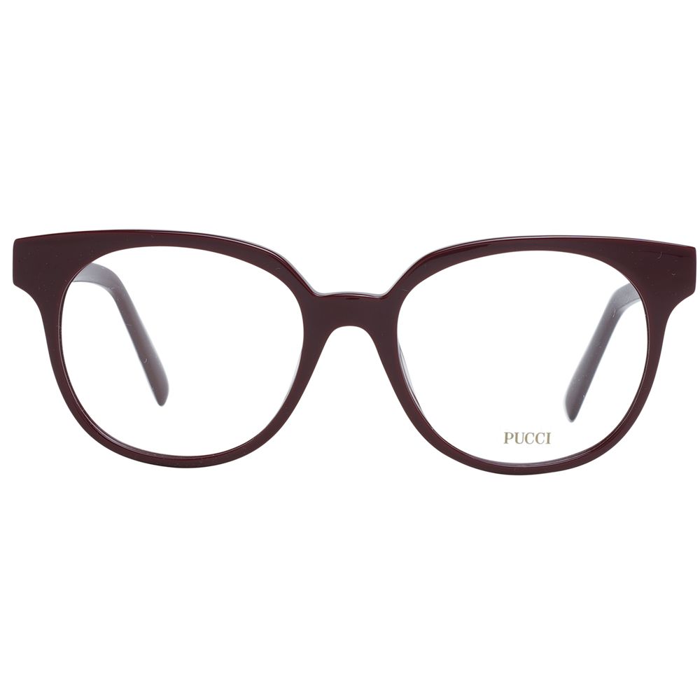 Emilio Pucci Burgundy Women Glasses Frame -   -  Emilio Pucci.