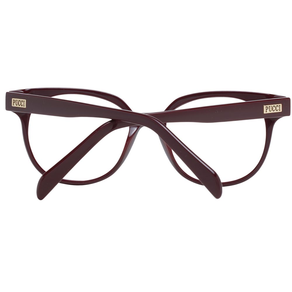 Emilio Pucci Burgundy Women Glasses Frame -   -  Emilio Pucci.