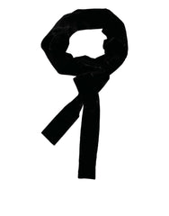 Dolce & Gabbana Black Viscose Wide Waist Women Belt -   -  Dolce & Gabbana.
