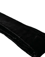 Dolce & Gabbana Black Viscose Wide Waist Women Belt -   -  Dolce & Gabbana.