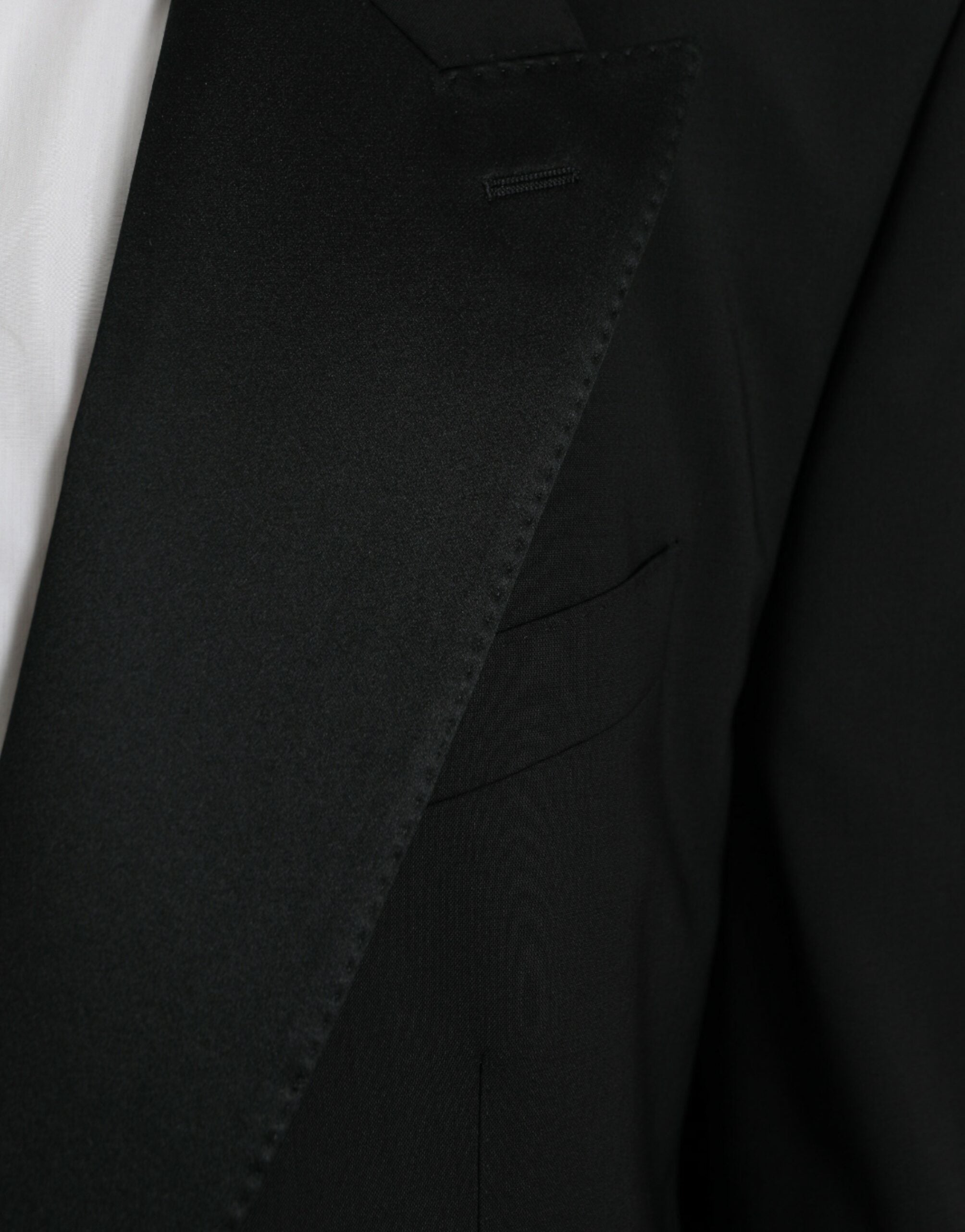 Dolce & Gabbana Black SICILIA Single Breasted Coat Blazer -   -  Dolce & Gabbana.