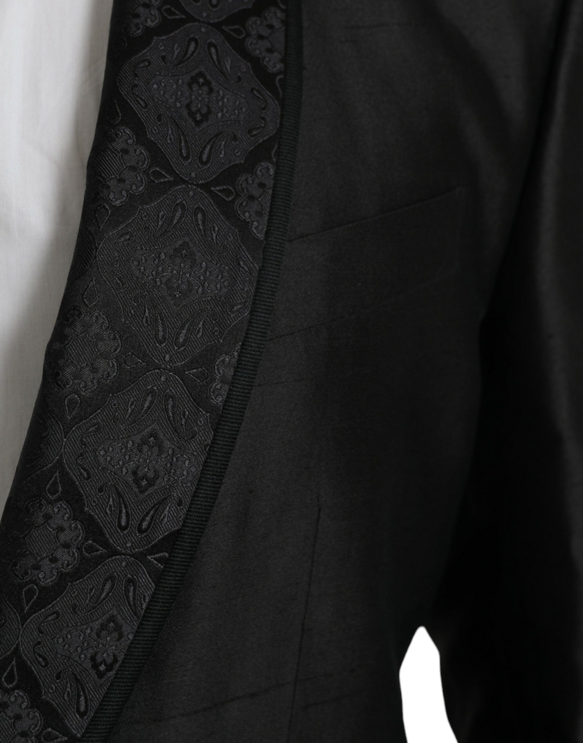 Dolce & Gabbana Black MARTINI Single Breasted Coat Blazer -   -  Dolce & Gabbana.