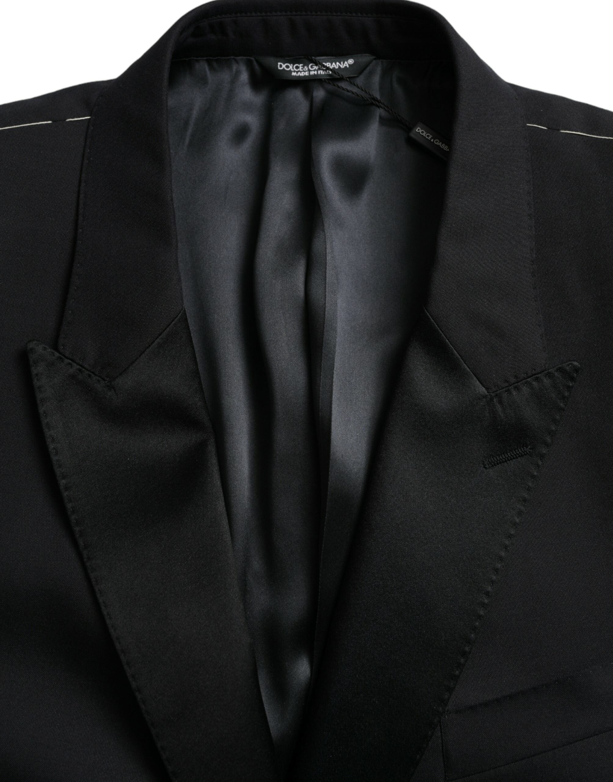 Dolce & Gabbana Blue MARTINI Single Breasted Coat Blazer -   -  Dolce & Gabbana.