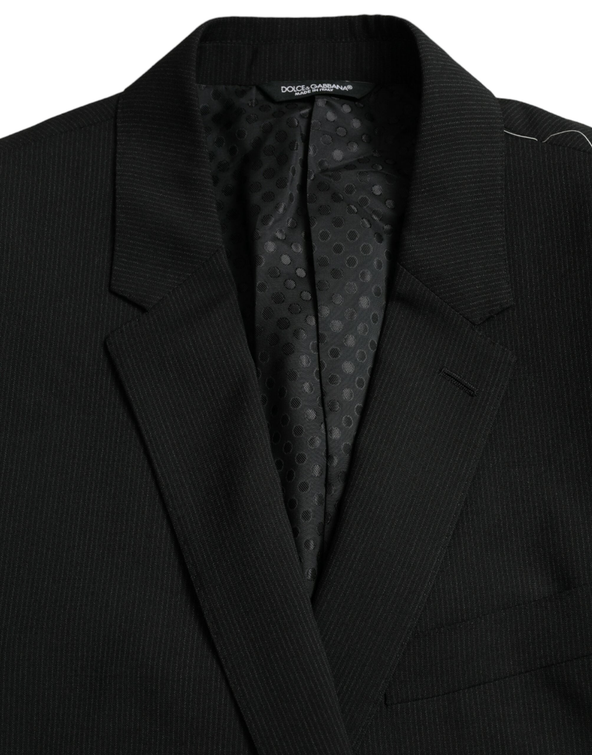 Dolce & Gabbana Blue MARTINI Shawl Single Breasted Blazer -   -  Dolce & Gabbana.