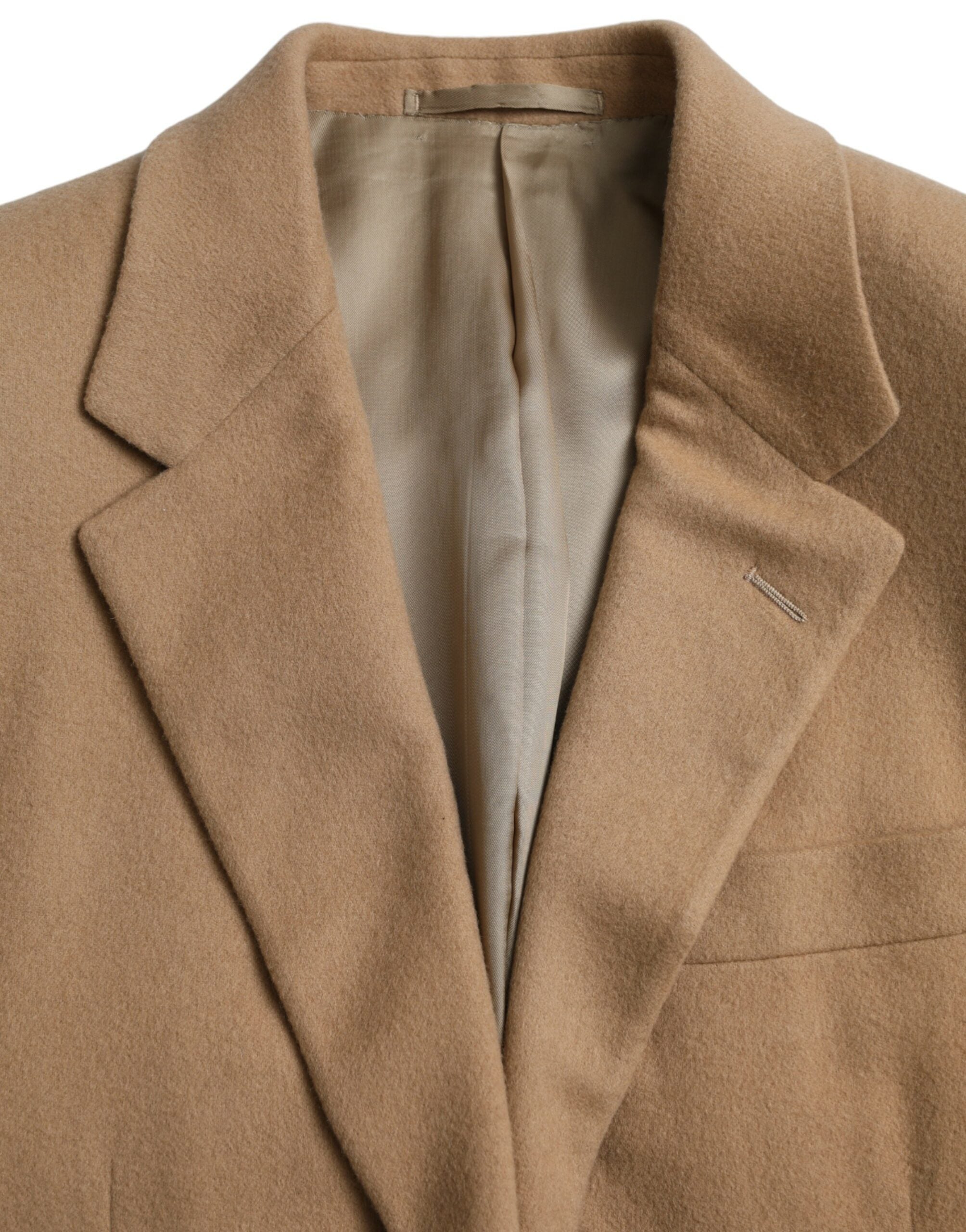 Prada Brown Cashmere 2 Piece Single Breasted Suit -   -  Prada.