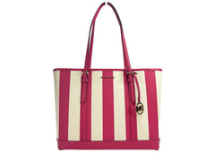 Michael Kors Jet Set Travel Large TZ Shoulder PVC Tote Bag Purse Pink -  Luxury Shoulder Bag for Women -  Michael Kors.
