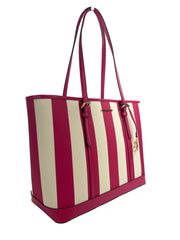 Michael Kors Jet Set Travel Large TZ Shoulder PVC Tote Bag Purse Pink -  Luxury Shoulder Bag for Women -  Michael Kors.