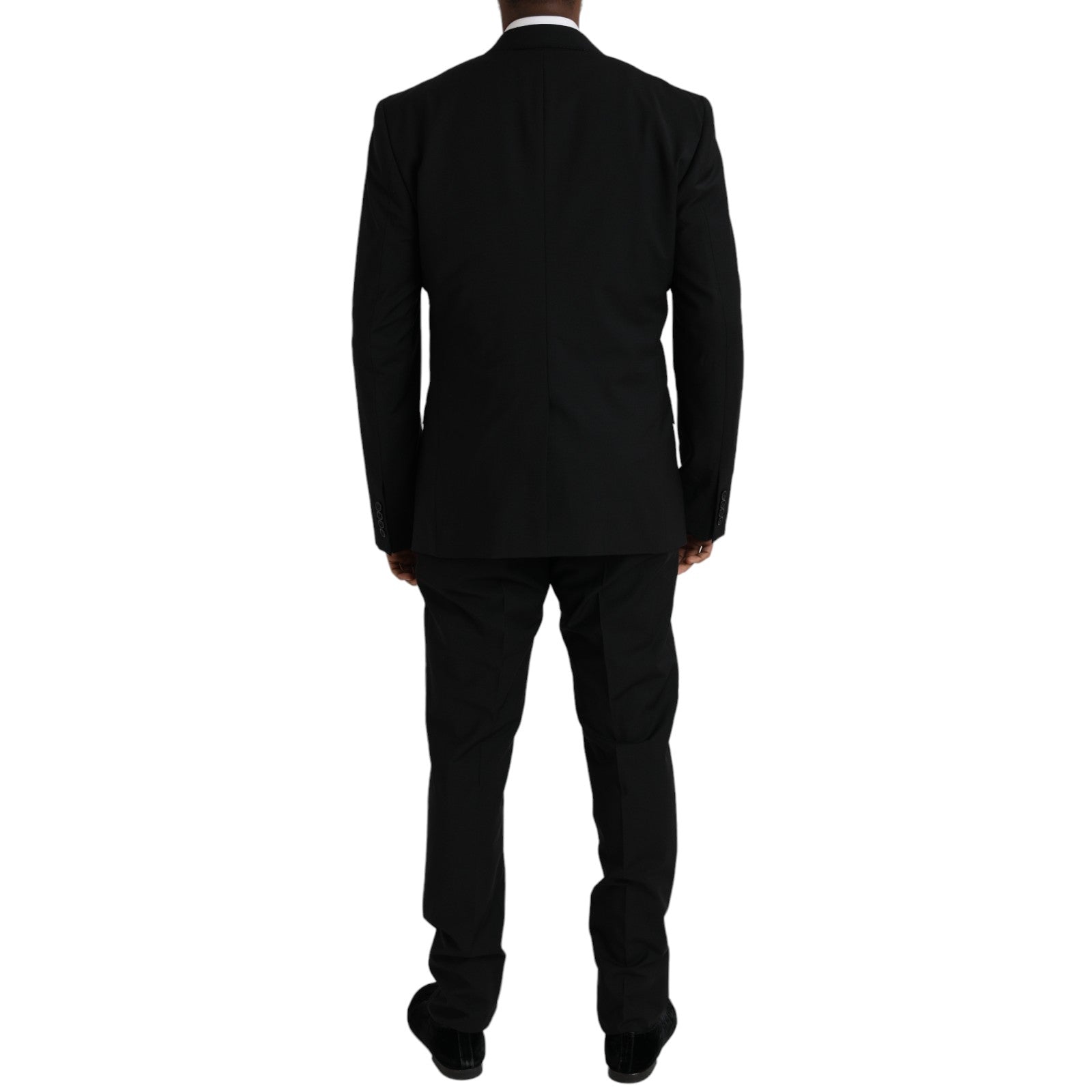Dolce & Gabbana Black Polyester STAFF Formal 3 Piece Suit -   -  Dolce & Gabbana.
