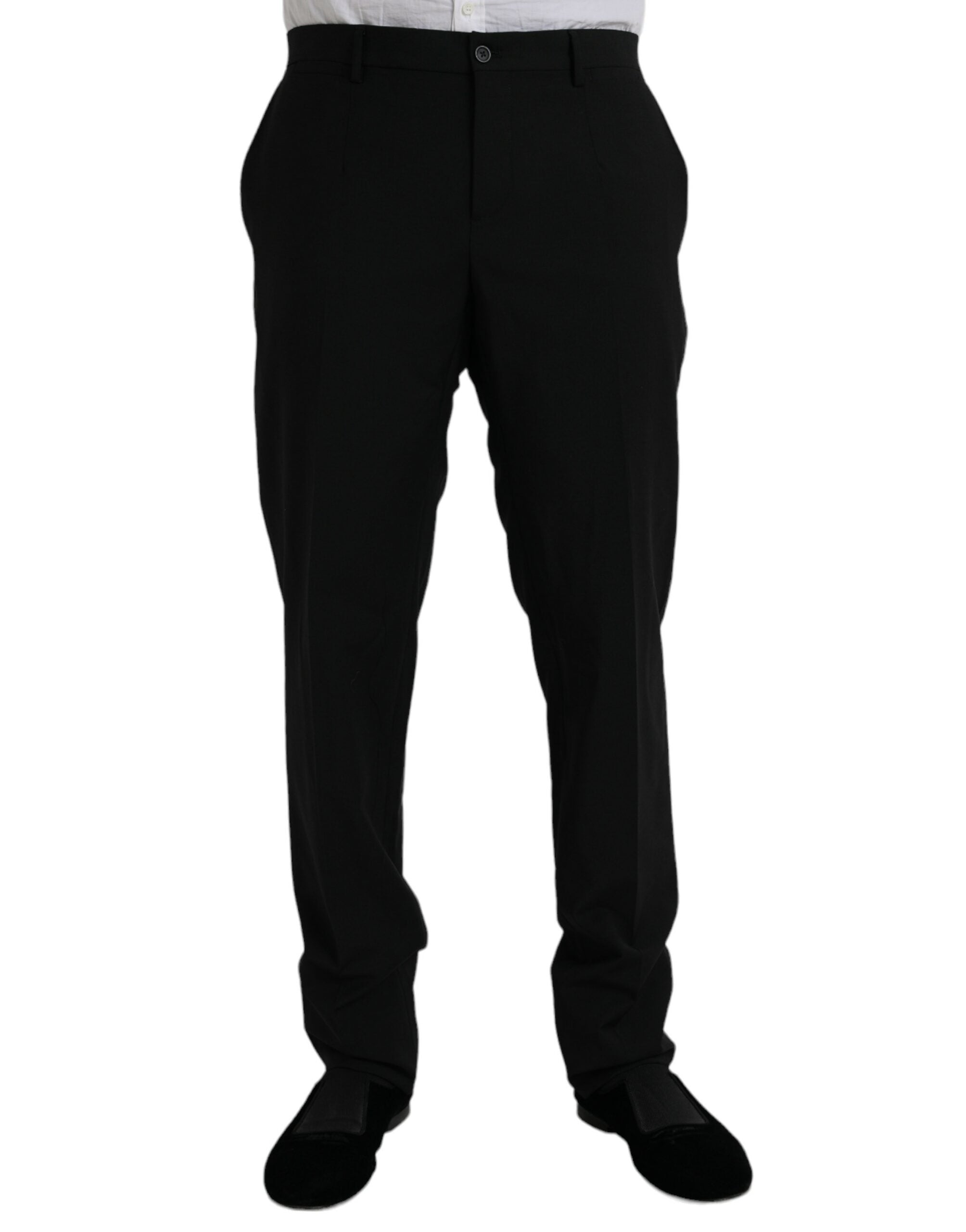 Dolce & Gabbana Black Polyester STAFF Formal 3 Piece Suit -   -  Dolce & Gabbana.
