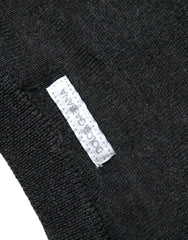 Dolce & Gabbana Dark Gray Wool Crew Neck Pullover Sweater -   -  Dolce & Gabbana.